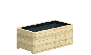 Donica drewniana 4EL 100x39x50 cm