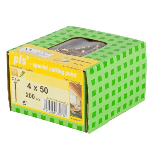 Wkręt do drewna 4,0x50