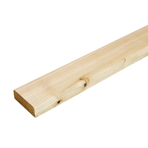 Kantówka z modrzewia syberyjskiego o przekroju 20x55 mm i długości 4000 mm, klasa AB. Kantówka fazowana wzdłuż dwóch krawędzi.