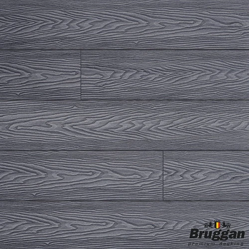 Deska tarasowa, kompozytowa BRUGGAN ELEGANT LIGHT 3D 25x150x3000mm , kolor GRAPHITE