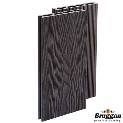Deska tarasowa, kompozytowa BRUGGAN ELEGANT LIGHT 3D 25x150x3000mm , kolor WINE BROWN