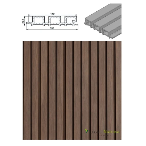 Deska elewacyjna kompozytowa Legro Natural FS15 Walnut
