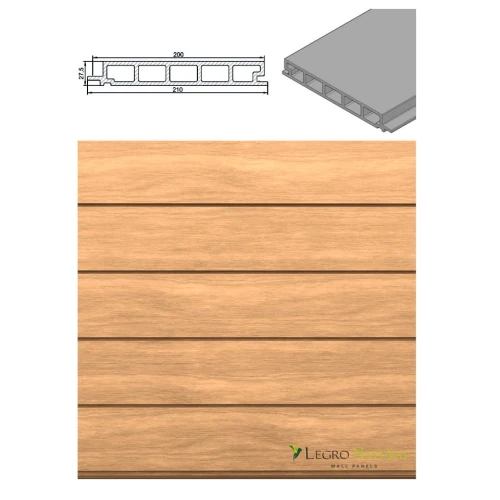 Deska elewacyjna kompozytowa Legro Natural FS21 Golden Maple