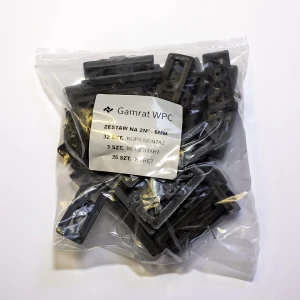 Gamrat łącznik PVC zestaw na 2 m2