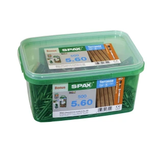 Spax-D wkręt tarasowy 5,0x60 - 500 szt.