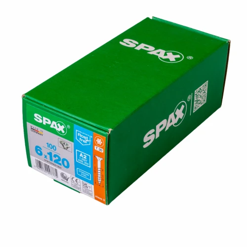 SPAX wkręt konstrukcyjny 6,0x120 A2 - 100 szt.