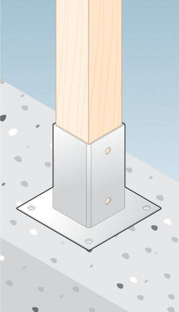 Kotwa na beton B 120x120 mm